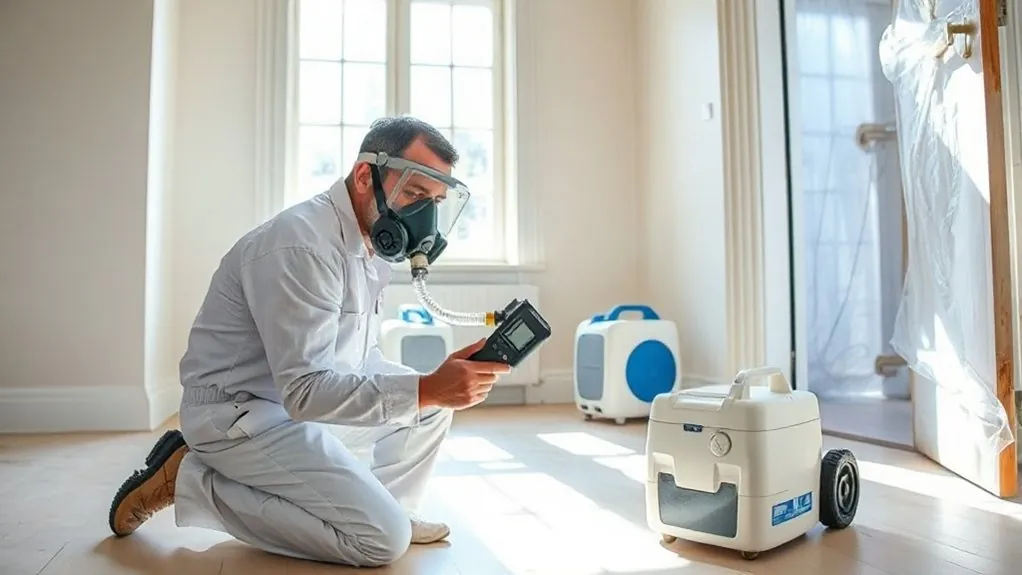 4-Stage Clearance Testing in Belgravia — HSE-licensed specialists
