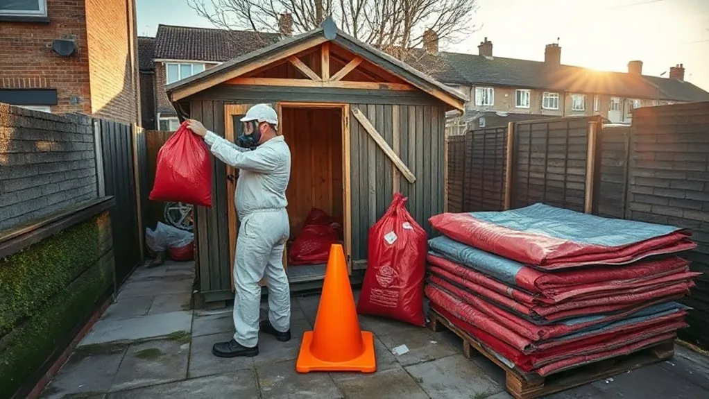 Garage & Shed Roof Removal in Belgravia — HSE-licensed specialists